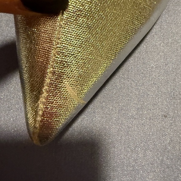 Zara Silver Heeled Boots with Pointed Toe - Picture 4 of 10